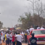 Hundreds of supporters and sympathisers join Base Movement’s Kumasi procession