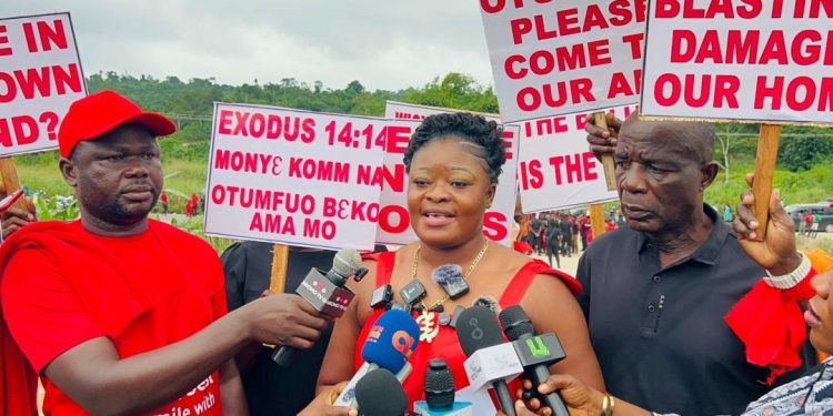 Residents of 4 communities in Bekwai give Chinese quarry firm 1-week ultimatum over blasting, environmental concerns