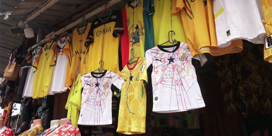 Black Stars’ World Cup exit forces jersey traders to reduce prices