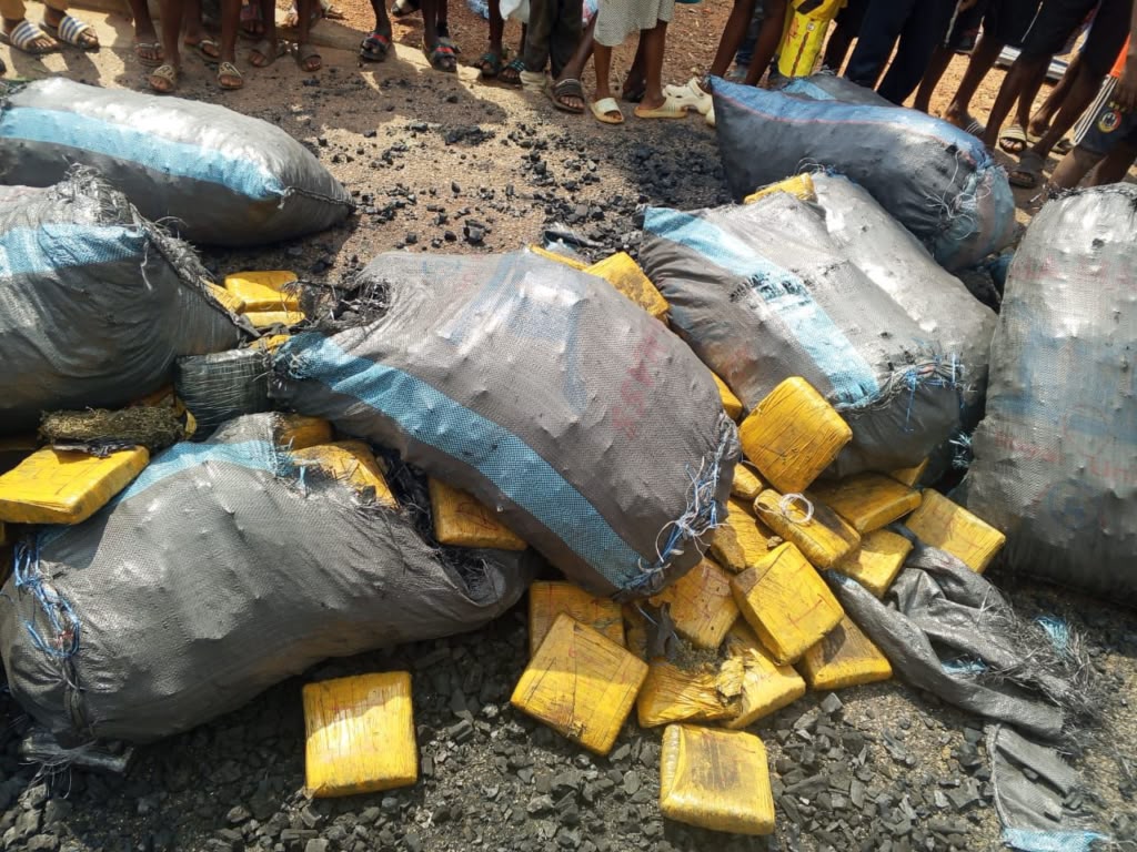 Police in Tema seize over 5000 parcels of suspected narcotics; reject GH¢150K bribe