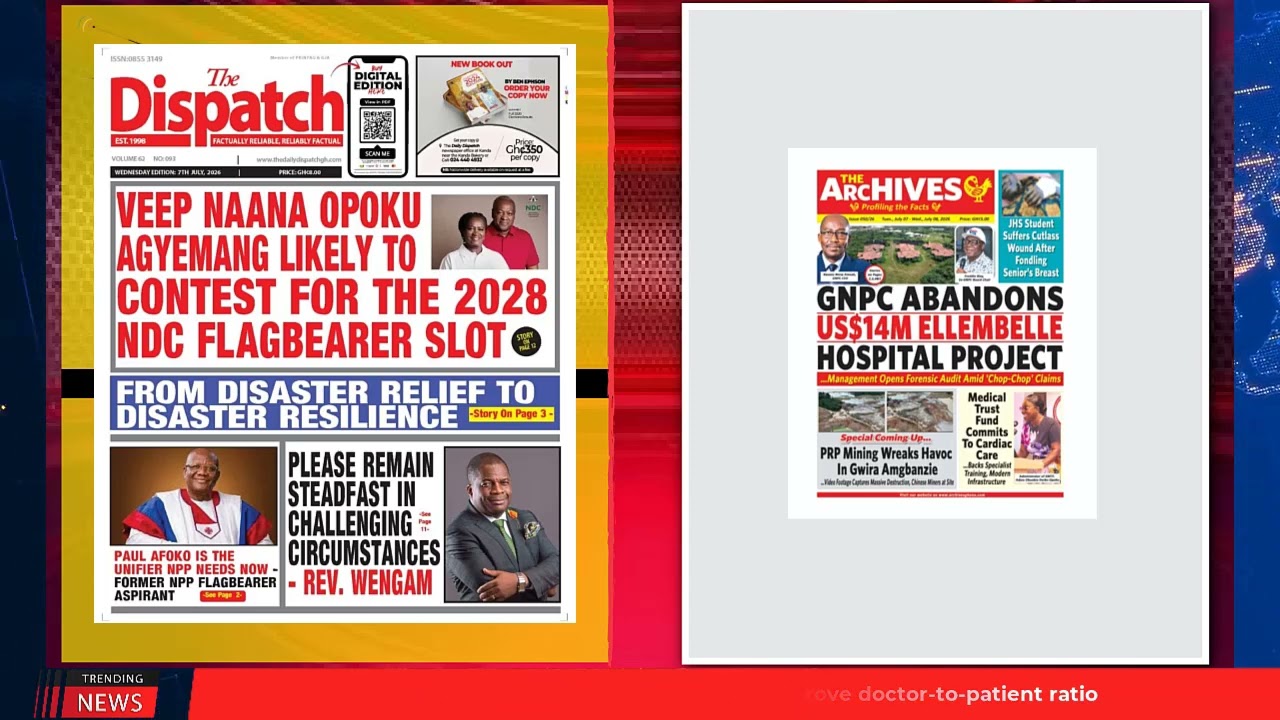 Ghana Newspaper Headlines: July 7, 2026; Special needs education now free
