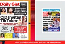 Ghana Newspaper Headlines: July 8, 2026; Against Xenophobic attacks: Ghana takes tough stance