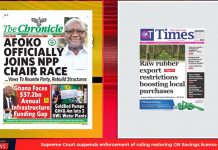 Ghana Newspaper Headlines: July 15, 2026; Afoko officially joins NPP chair race