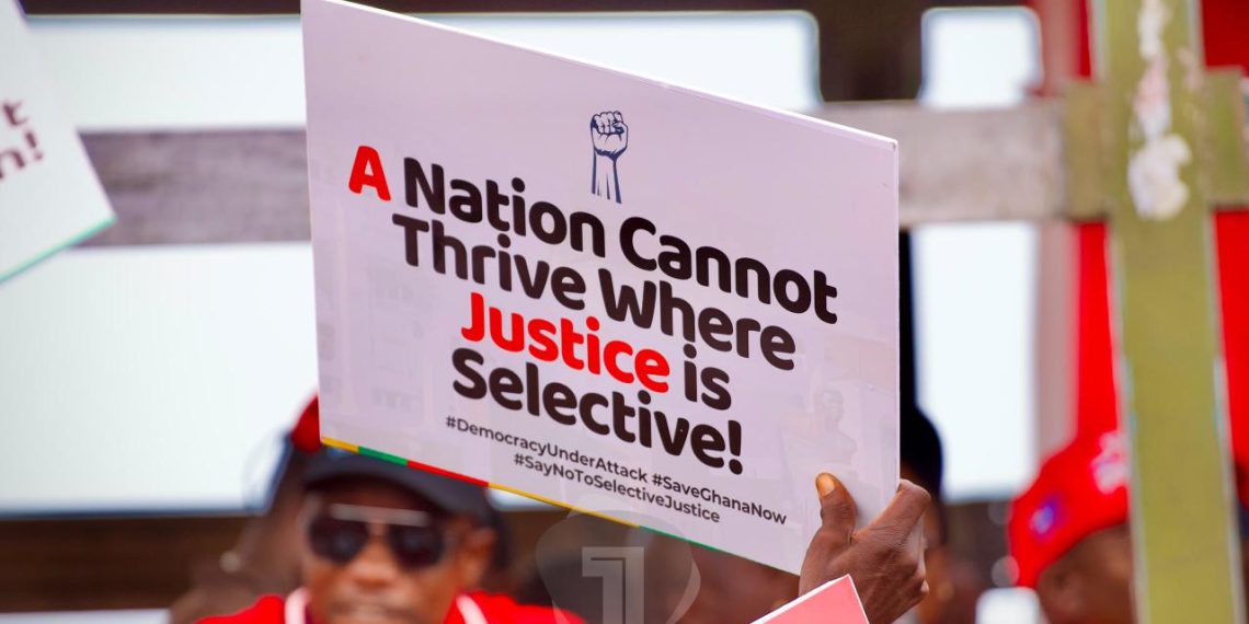 NPP democracy demo: Richard Ahiagbah tells EOCO to ‘Stop selective justice’