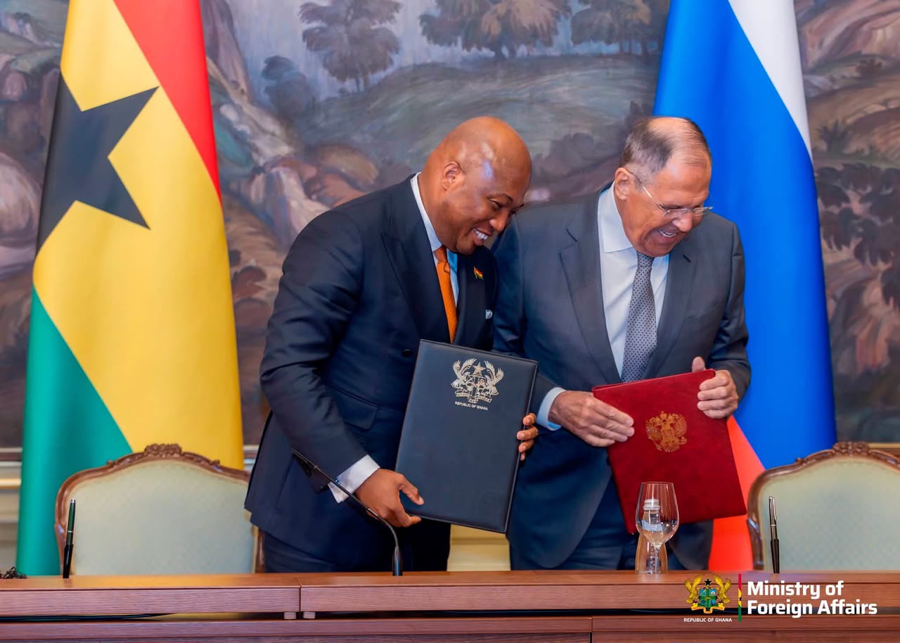 Ghana and Russia Sign Visa Waiver Agreement for Diplomatic and Service Passport Holders