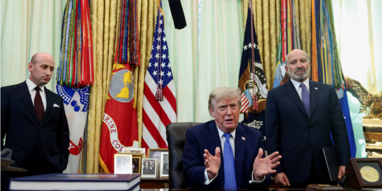 President Donald Trump signs directs to limit US birthright citizenship, despite Supreme Court ruling
