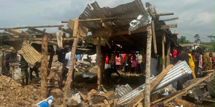 Western Central Regional Police Command investigates Aboso explosion that killed 3, wounded 3 others