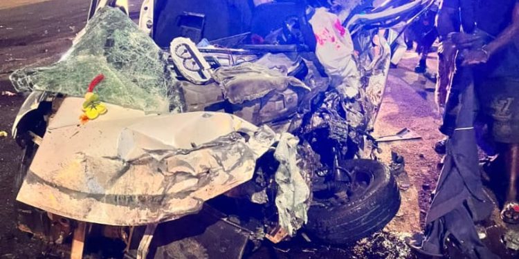 Two killed, seven wounded in Assin Fosu head-on collision