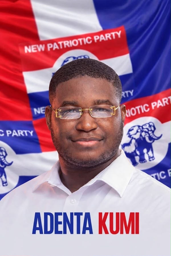 Adenta Kumi vows to revitalise NPP youth wing ahead of 2028