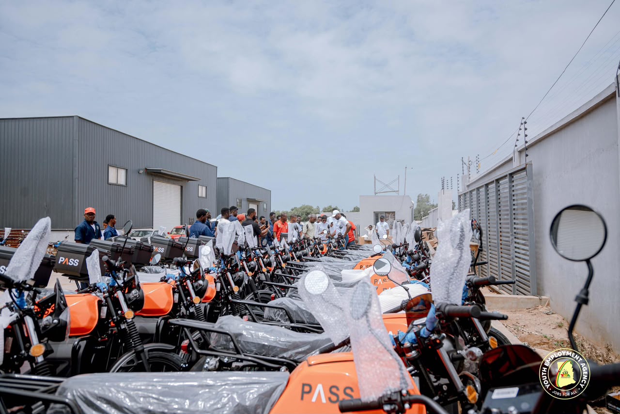 YEA launches electric motorcycle delivery initiative for Ghanaian youth