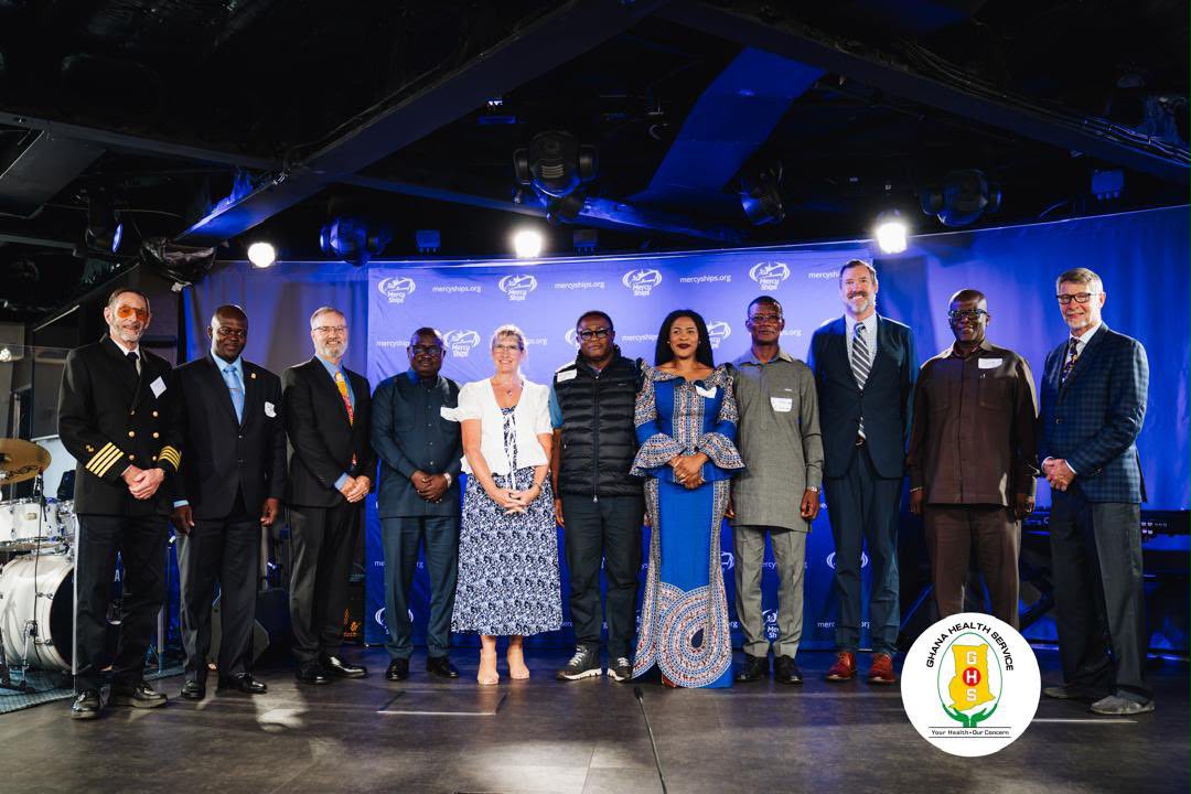 GHS strengthens specialised Healthcare Partnership as global Mercy begins 10-month mission in Ghana