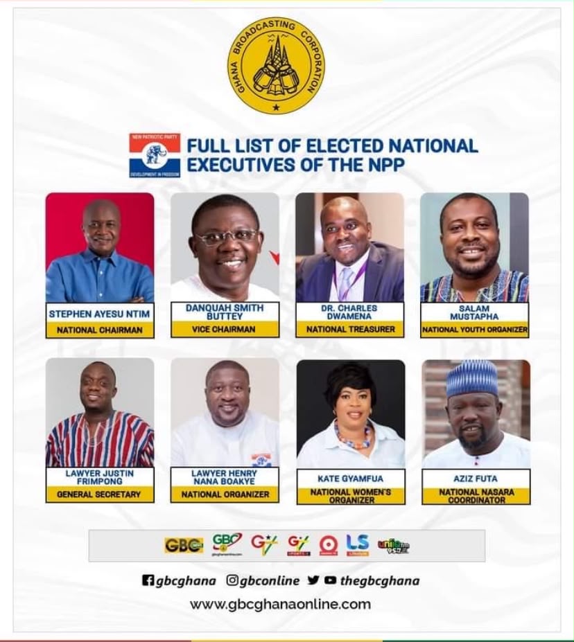 NPP Clears 47 Aspirants Ahead Of 2026 National Officers’ Elections